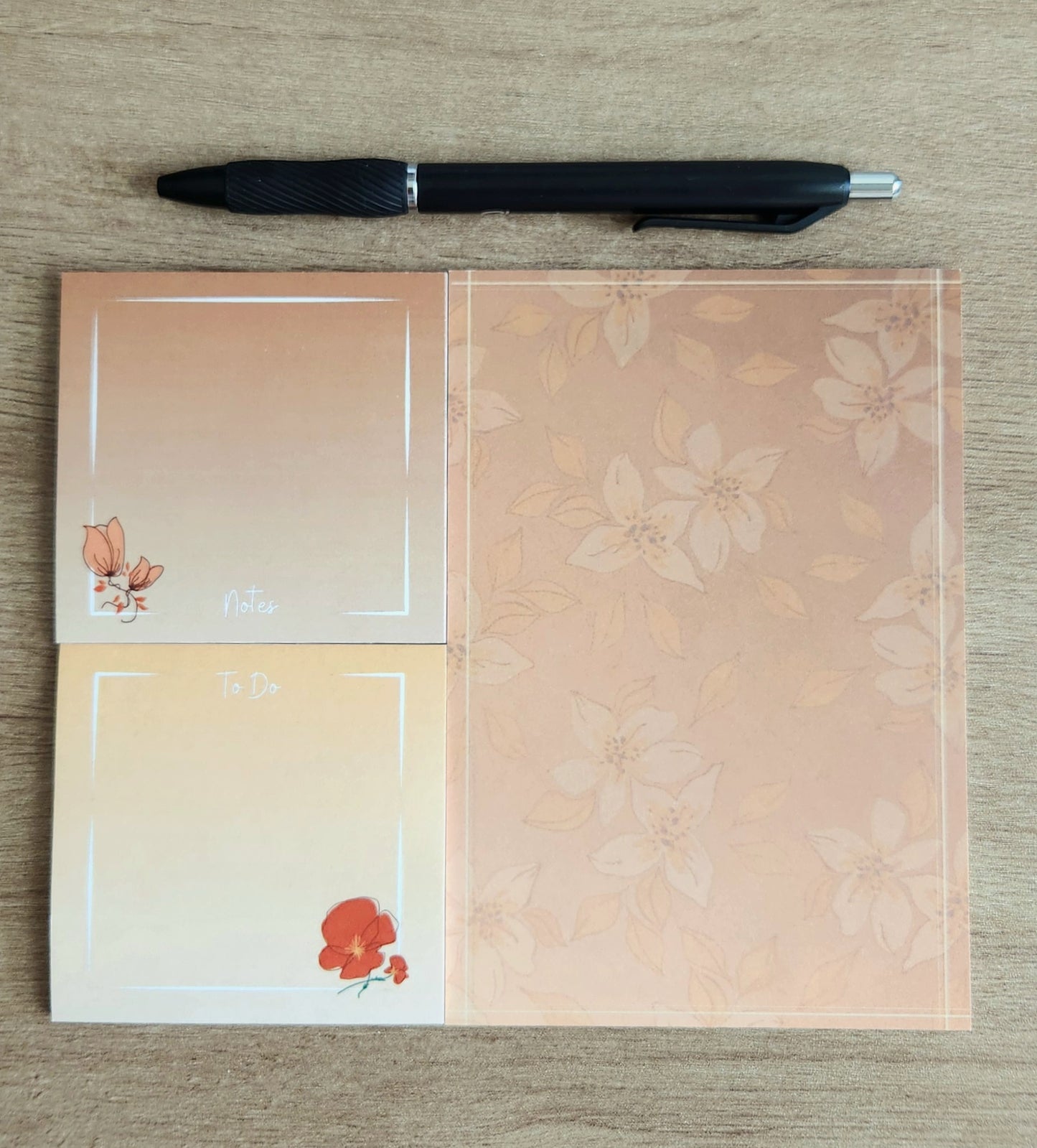 Autumn Sticky Note 3 Pack
