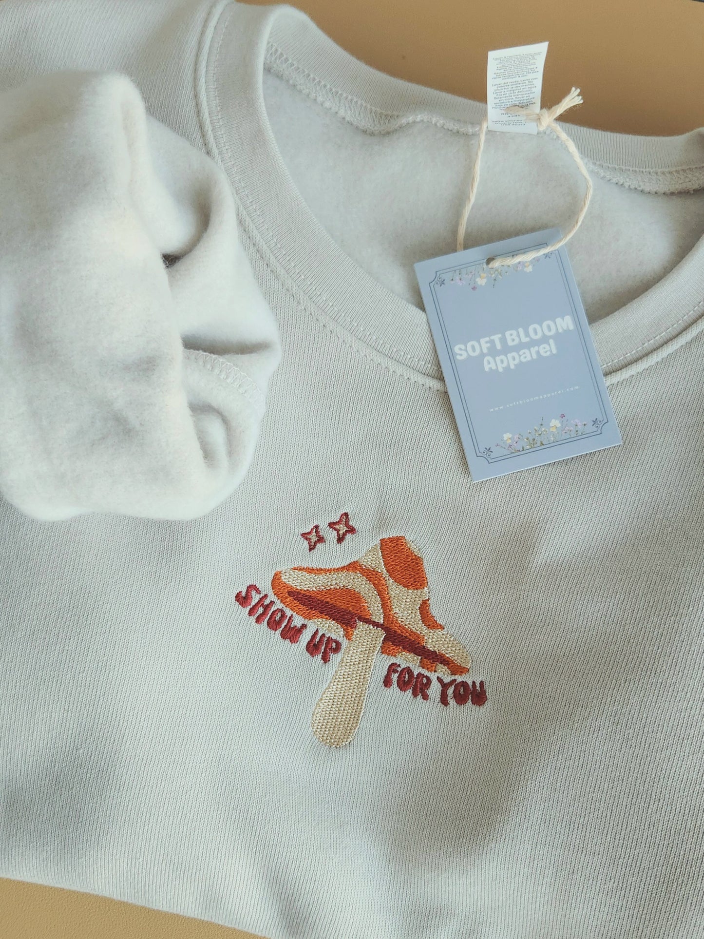 Show Up Embroidered Sweater