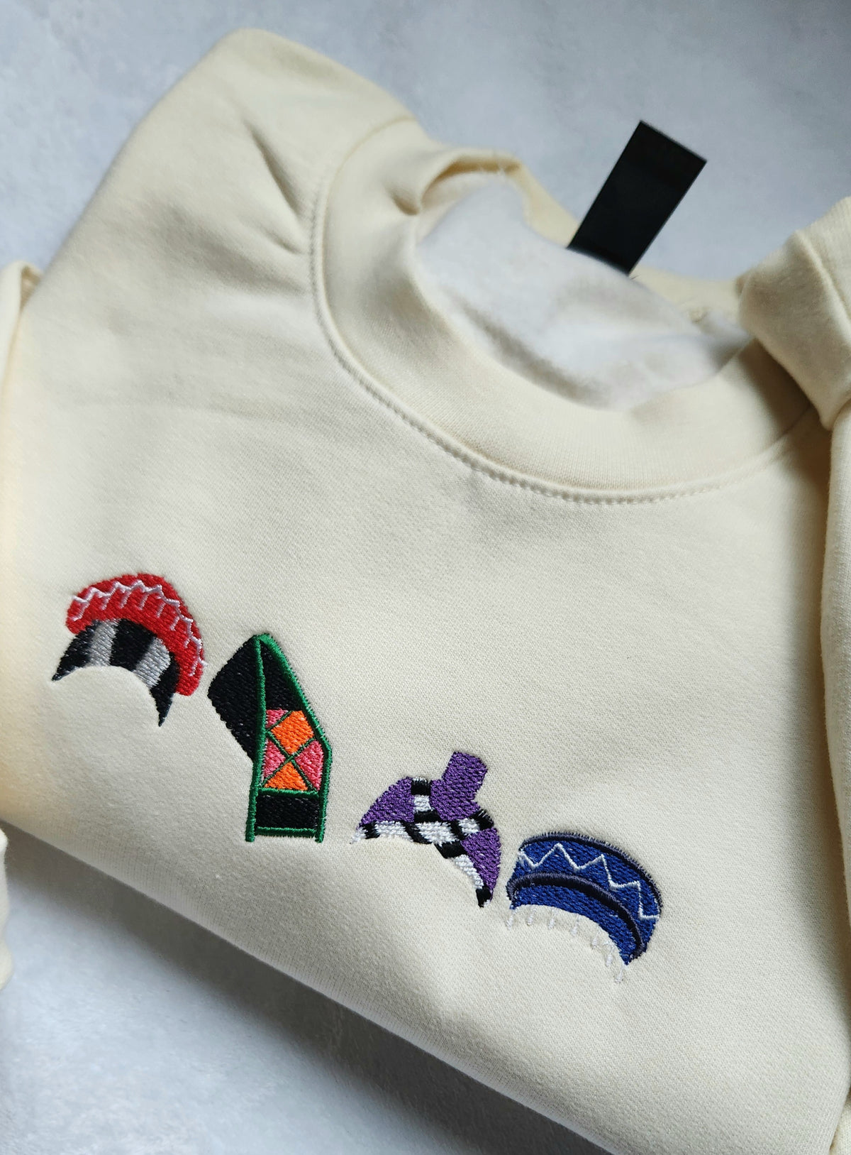 Embroidered Hmong Hats Sweater