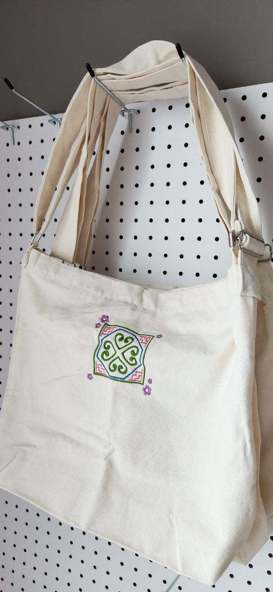 Hmong Embroidered Tote Bag