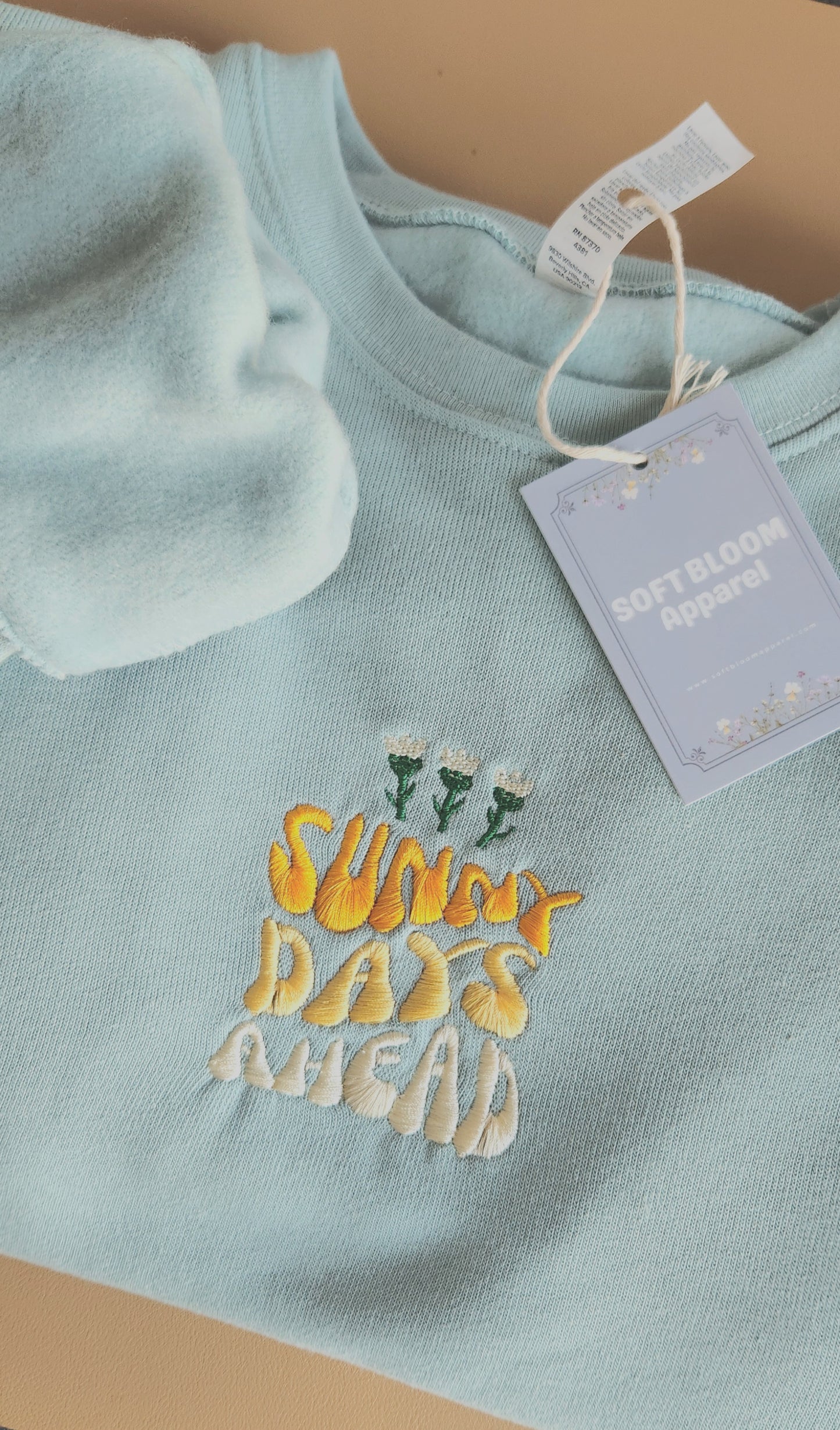 Sunny Days Embroidered Sweater