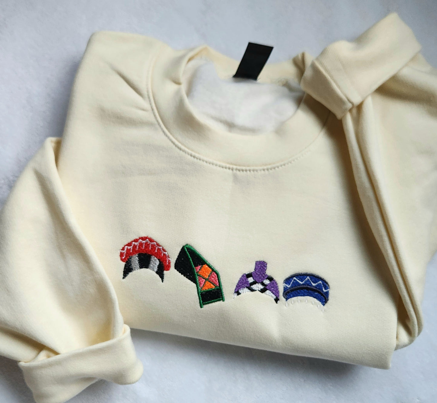 Embroidered Hmong Hats Sweater