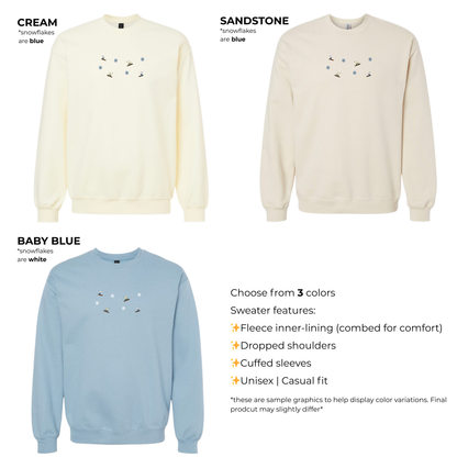 Tiny Slopes Embroidered Sweater